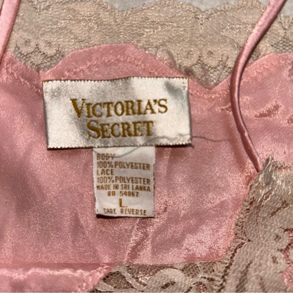 Victoria's Secret Y2K Vintage Lace Slip Dress Fairy Dainty Babydoll Feminine - Picture 8 of 9